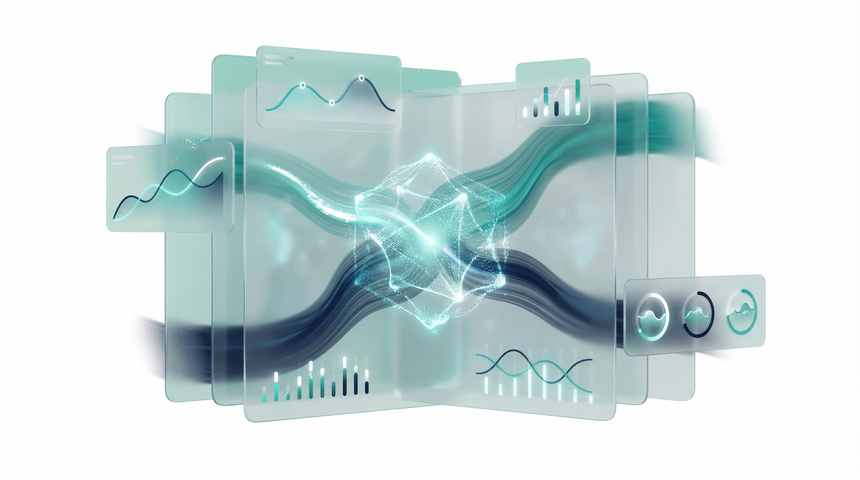 Analytics Dashboard on Tablet